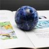 CKSEKD Very Beautiful 1pc 55mm-60mm Natural Polished Soda Stone Blue Quartz Crystal Ball Gift view 4