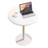 Antourlamm Round Side Table Base Pedestal Table, White Dining Table Modern Kitchen Table Small Spaces Counter Bar Height Table for Events or Home Use (Size : 40x62cm) view 1