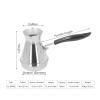 2PCS Turkish Coffee Pot, Coffee Pot Warmer Coffee Decanter Stovetop Milk Steamer Milk Warmer for Coffee Milk Warmer Pot(850ml) view 2