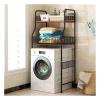 Freestanding Washing Machine Organizer Laundry Room Storage Shelf Bathroom Organizer, Laundry Room Balcony Shelving Units,Heavy Duty Laundry Room Space Saver and Organization Shelves WEWYQSJXBXF-4122( view 1