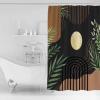 ZOE STORE Shower Curtains for Bathroom Accessories, Boho Abstract Watercolors Polyester Fabric Bathtub Curtain with 12 Hooks, Modern Geometric Art Waterproof Shower Curtains 54 x 78 Inches view 3