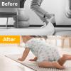 Daisyhome 16 PCS Rug Tape, Rug Pad Gripper for Hardwood Floors, Double Sided Adhesive Carpet Tape, Reusable Anti Slip Rug Grips for Area Rugs to Keep Rug Corners Flat view 2