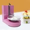 Cake Decorating Machine, Electric Cake Icing Machine Automatic Cake Frosting Machine Adjustable Butter Cake Scraper Professional Cake Decorating Tools for 4-12 inch Cakes (Pink) view 3