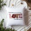 Guangpat Valentine's Day Pillow Covers 24x24in Let All That You Do Be Down Love Pillow Case Cushion Cover Valentines Throw Pillow Romantic Decor 14 February Gift for Her view 3