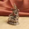 MANGOUSONG Brass Home Decor,5.5x3.8cm Height Green Tara Small Copper Statues Tantric Statues Buddha Statue Buddhism Buddhist Figure Figurine Desktop Craft view 3