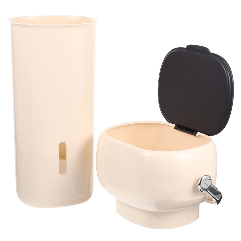 TiStm Paper Cup Storage Box Water Cooler Dispenser Paper Cup Dispenser Wall Mounted Mug Rack Water Cup Dispenser Coffee Cup Organizer Mouthwash Cups Dispenser Water Dispenser Cup Holder Stands (Color