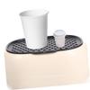 TiStm Paper Cup Storage Box Water Cooler Dispenser Paper Cup Dispenser Wall Mounted Mug Rack Water Cup Dispenser Coffee Cup Organizer Mouthwash Cups Dispenser Water Dispenser Cup Holder Stands (Color view 3
