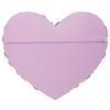 JWH Valentine's Day Throw Pillow Covers Decorative Flower Accent Pillow Cases Heart Shaped Cushion for Couch Living Room Bed Chair 14 x 16 Inches Purple Lilac view 2