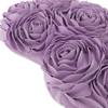 JWH Valentine's Day Throw Pillow Covers Decorative Flower Accent Pillow Cases Heart Shaped Cushion for Couch Living Room Bed Chair 14 x 16 Inches Purple Lilac view 4