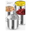 Stock Pot With Spigot - Stainless Steel Stock Pot, Round Stock Pot With Soft-Touch Handles, Stainless Steel Soup Stockpot Composite Bottom 5-65L Wine Bucket,Thicken Milk Can With Tap Stock Pot ( Size view 2