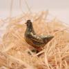 MANGOUSONG Brass Home Decor,2.9x2.6cm Solid Brass Animal Hen Figurines Miniature Tea Pet Funny Chicken Crafts Collection Desktop Small Ornament Home Decor Accessories view 4
