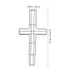 Alipis 2pcs Shaped Wreath Frame Wreath Making Tool for Easter Holiday Decor Elegant Rack for Floral Arrangements Easy Installation Space-Saving Design view 3