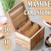 InnoBeta Personalized Gifts Recipe Box, Personalized Initial Recipe Card Holder Box with 50 4 x 6 inch Recipe Cards, 10 Dividers, Initial Recipe Organize - C view 2