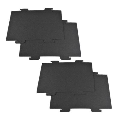 HQRP W11282981 Replacement Air Filters for Microwave Oven 4-Pack Activated Charcoal Filters Compatible with Kitchen Aid and Whirlpool Over the Range Microwave Hood Models