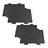 HQRP W11282981 Replacement Air Filters for Microwave Oven 4-Pack Activated Charcoal Filters Compatible with Kitchen Aid and Whirlpool Over the Range Microwave Hood Models view 1