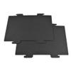 HQRP W11282981 Replacement Air Filters for Microwave Oven 4-Pack Activated Charcoal Filters Compatible with Kitchen Aid and Whirlpool Over the Range Microwave Hood Models view 2