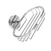 DECHOUS Stainless Steel Soap Rack Soap Holder Silver Draining Tray Shower Wall Mounted view 1