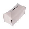 DECHOUS 2pcs Pu Leather Multi-Purpose Tissue Box Holder Stylish Napkin Case for Home Office Car Storage Convenient Design Phone Charging Compartment view 3