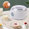 DCWO Electric Rice Wine Yogurt Natto Fermentation Machine, 1.5l Intelligent Natto Fermenting Machine, Constant Temperature Control, for Home Organic Yogurt, Cheese Maker, Natto Maker view 2
