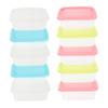 Ciieeo 10pcs Stackable Food Storage Holders Pp Sealed Containers for Kitchen Organization Airtight Food Preservation and Convenient for Meal Prep view 1
