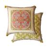 ALISSE Retro Double Sided Printing Throw Pillow Covers, Green Plants Floral Cushion Covers Wool Blend Pillowcases for Bedroom Living Room Bed Couch Car Pillow Covers (Color : A-50 * 50cm) view 1