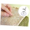 MAGICLULU Spiral Pins Upholstery Clip 20pcs Bedskirt Pins for Sofa Bed Slipcover view 2
