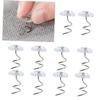 MAGICLULU Spiral Pins Upholstery Clip 20pcs Bedskirt Pins for Sofa Bed Slipcover view 4