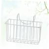 MAGICLULU 2pcs Stainless Steel Sink Organizer Hanging Basket for Kitchen Storage Convenient Drain Rack for Sponges and Items No Installation Required for Home Use view 4