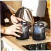 FUNOMOCYA Japanese Ceramic Sauce and Vinegar Pot Traditional Seasoning Dispenser for Kitchen Multi Functional Pepper and Oil Container Elegant Condiment Pot view 2