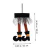 PRETYZOOM 1pc Halloween Witch Leg Pendant Funny Cloth Hanging Adornment for Decor Halloween Style Decoration for Home School Garden and Party Celebrations view 4