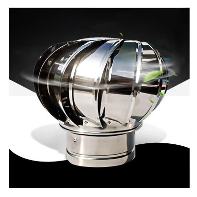 FENGZEQUAN Rotary Turbine Ventilator Rotating Chimney Cowl Cap,All Purpose Chimney Cowl, Stainless Steel Cowl Bird Guard Spinner Anti Downdraught Top All Purpose Chimney Cow (Size : 150mm/5.91in)