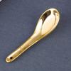 MOOWI Tablespoons 5 Inch Brass Soup Spoon Household Dinner Spoon Thickened Spoon Stirring Spoon Copper Tableware, Set of 4 Serving Spoon, Dingzhebo2022 view 3