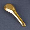 MOOWI Tablespoons 5 Inch Brass Soup Spoon Household Dinner Spoon Thickened Spoon Stirring Spoon Copper Tableware, Set of 4 Serving Spoon, Dingzhebo2022 view 4