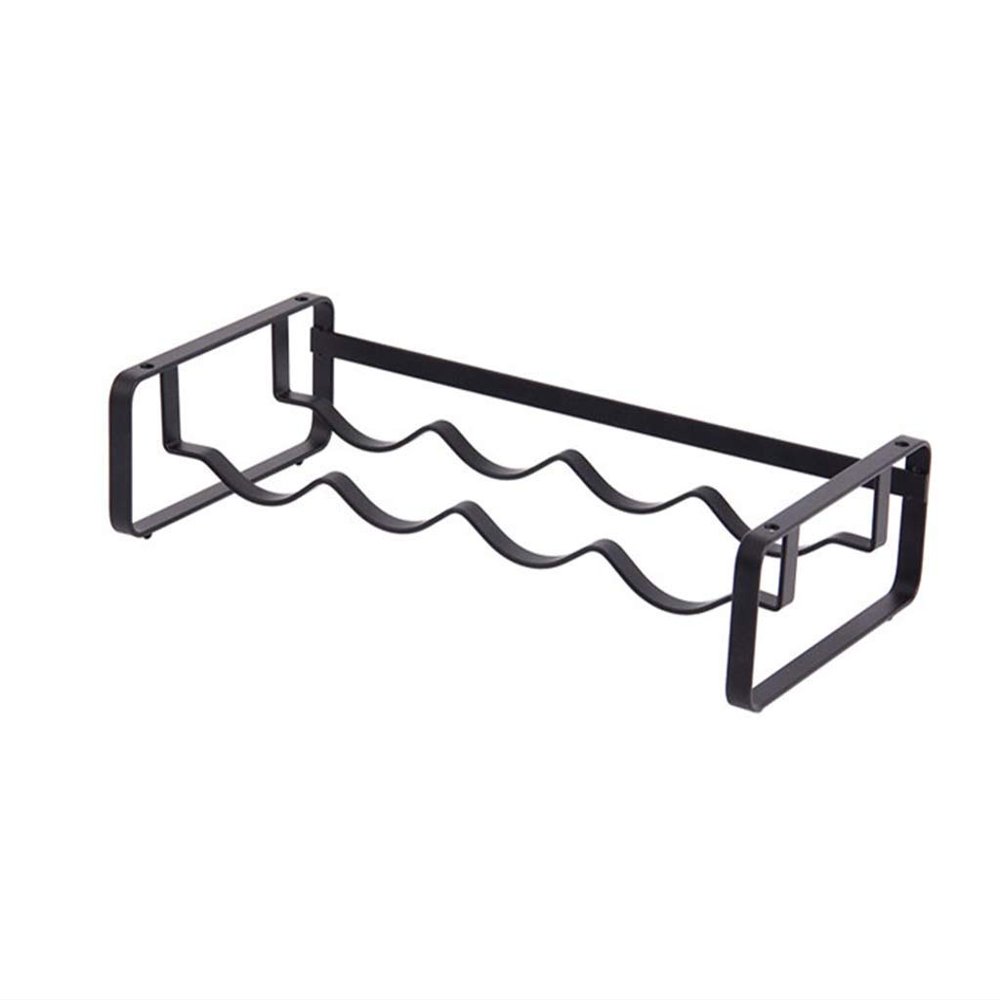 4 Bottles Wine Rack Iron Art Display Stand Wine Bottle Holder Rack