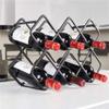 8 Bottles Wine Rack Living Room Kitchen Rack Wine Bottle Holder Rack view 4