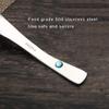 Tablespoons 5.6-inch Stainless Steel Table Spoons Dinner Spoon Thick Design Household Spoon 4 Piecescontains 4 Colors Serving Spoon view 3