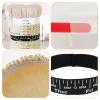 7Pcs Sourdough Starter Kit Sourdough Starter Accessories Kit with Cloth Cap Silicone Spatula Date Band and Temperature Paper Sourdough Starter Jar Replacement for Yeast Bread Baking Supplies view 3