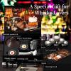 Cocktail Smoker Kit with Torch and Whiskey Glass, 6 Flavors Wood Chips and 3 Whisky Stones for Whiskey & Bourbon, Gift for Husband, Birthday Gift (No Butane) view 3