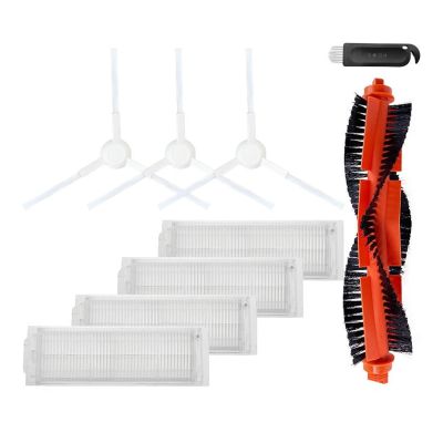 NALora Roller Main Side Brush Hepa Filter Mop Cloths Rag PartsCompatible for Xiaomi Mi Robot Vacuum Mop P,Compatible for Xiaomi 2 STYJ02YM SKV4110GL Accessories (Color : Set A), yangkaiy000
