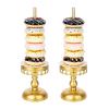 Capesaro Donut Stand Holder,Gold Metal Bagel Stand,Display Stacker Tower for Dessert Table, Doughnut Holder for Birthday, Wedding, Baby Shower, Bridal Shower Party,Pack of 2 view 1