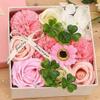 Soap Flower Box Valentine's Day Gift (PinkA Box of Flowers) view 1