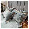 Bed, Bedding Set Luxury Winter Double Sided Milk Velvet Duvet Cover Bed Sheets Pillowcase Set Bed Linen Bedding Bedroom Comforter Set Plush Fleece makes it strike the perfect balance between product w view 4