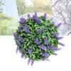 ATYUJKB Decorative Faux Greenery Fake Plants Dia 19in, Small Artificial Plants, Faux Boxwood Decorative Balls, Decorative Plant Ball Decor Artificial Grass Ball, Round Plastic Plant Ball view 1