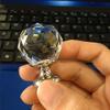 Southst Tiradores Muebles 1pcs 30mm Crystal Ball Handle Wardrobe Cabinet Drawer Single Yz-2004 - (Color: Silver) view 1
