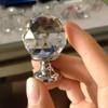 Southst Tiradores Muebles 1pcs 30mm Crystal Ball Handle Wardrobe Cabinet Drawer Single Yz-2004 - (Color: Silver) view 2