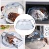 DECHOUS 2pcs - Dish for Microwave -oil Splash and Smell Prevention High Temperature up to Space-saving Microwave Plate Cover Versatile Food Storage view 3