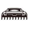 SUPERDANT Car Metal Key Hook Vintage Car Decorative 10 Hooks Black Key Holder Organizer Wall Hanging Hooks Personalized Hanger Dog Leash Hanger for Home Kitchen Entryway Man Cave Wall Front Door view 1