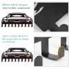 SUPERDANT Car Metal Key Hook Vintage Car Decorative 10 Hooks Black Key Holder Organizer Wall Hanging Hooks Personalized Hanger Dog Leash Hanger for Home Kitchen Entryway Man Cave Wall Front Door view 4