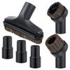 Hubceuo 6 Pieces 25MM and 36MM Vacuum Brush Round Brush, 5.9 Inch Vacuum Floor Brush 1.25 Cleaner Vacuum Attachment Brush Soft view 1