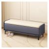 ASWAD Ottoman Couch Bench End of Bed Bench, Modern Upholstered Entry Bench Bedside Bench Storage Bench Bedroom Footstool of Bed Entry Way Modern Ottoman Bench (Color : 05, Size : 60 * 40 * 40cm) view 1